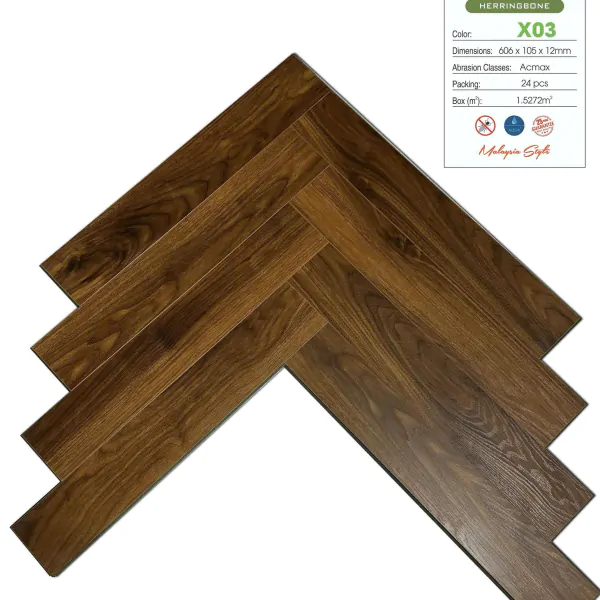 Sàn gỗ xương cá trendwood X02
