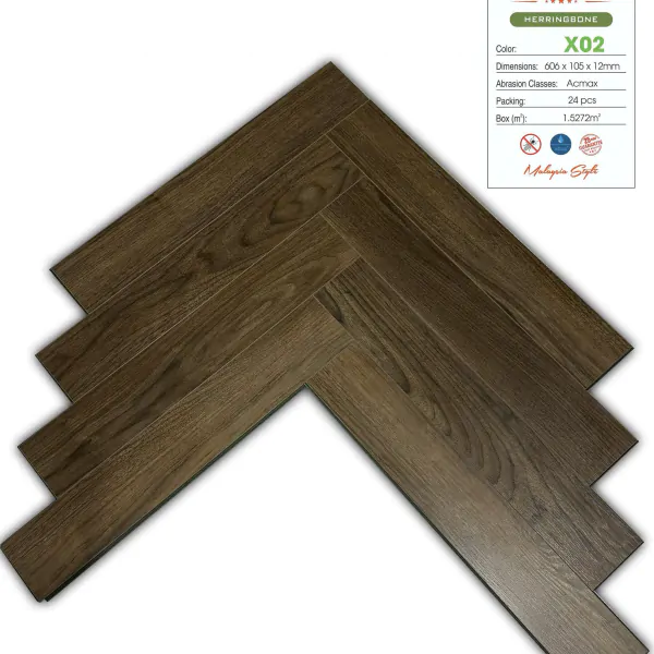Sàn gỗ xương cá trendwood X02